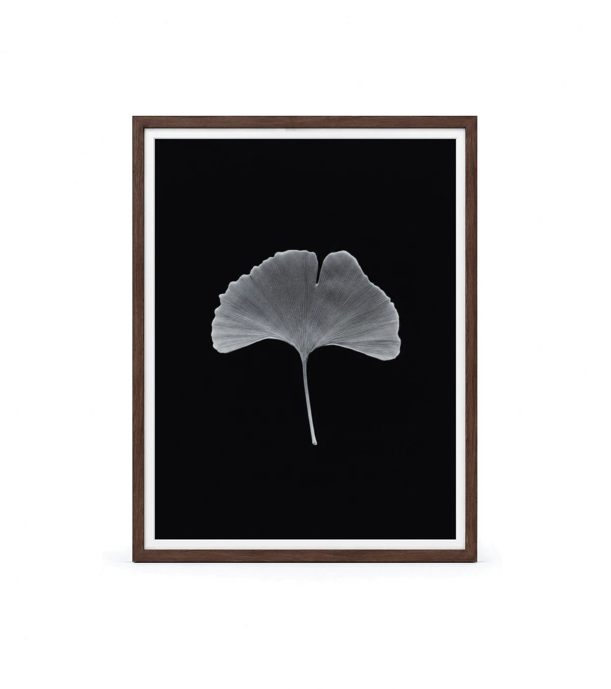 The Ginko Horizon, 90 &times; 70 cm, an ePaper display in a solid wood frame.