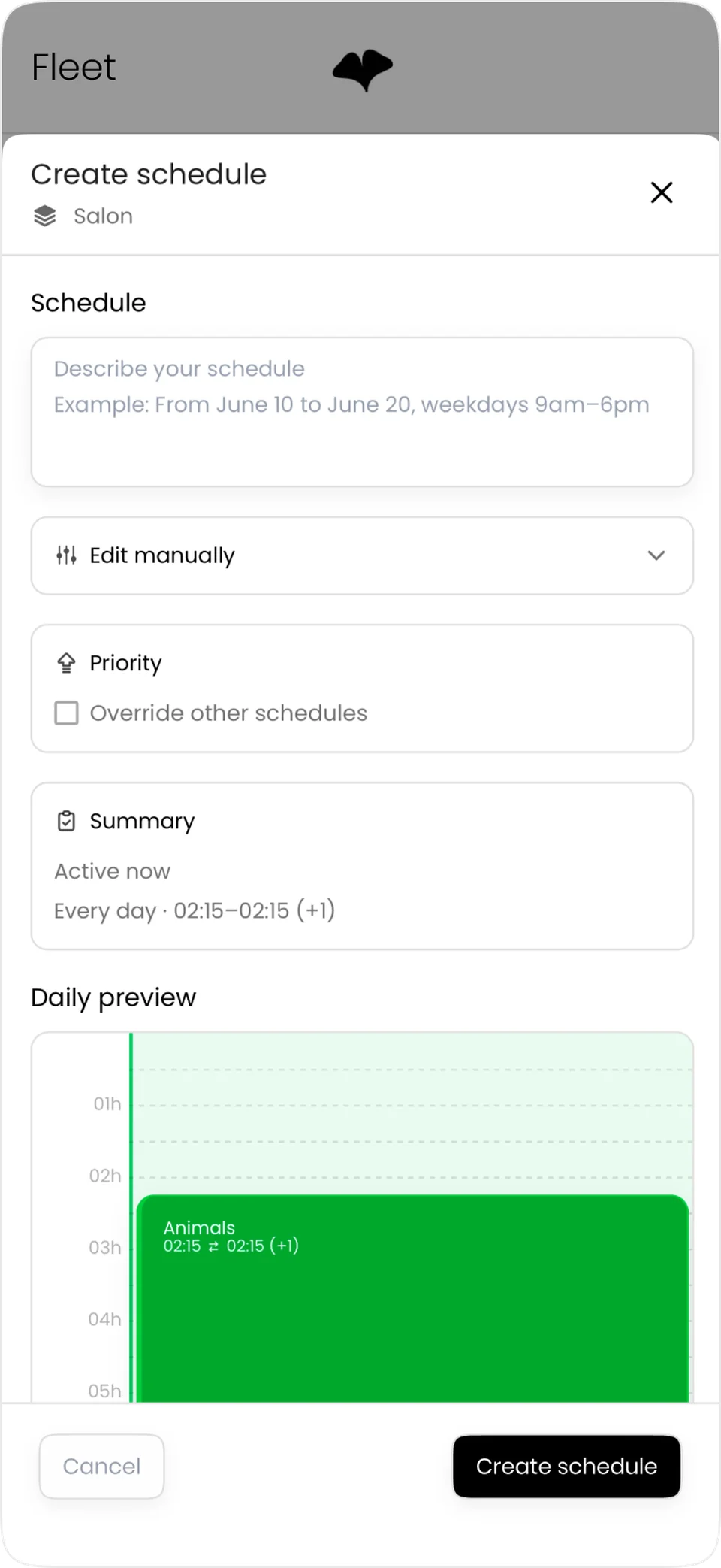 The Ginko Studio app